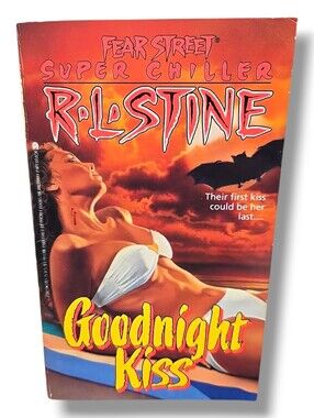 Goodnight Kiss R.L. Stine Fear Street Super Chiller 1st Ed Vintage Horror YA